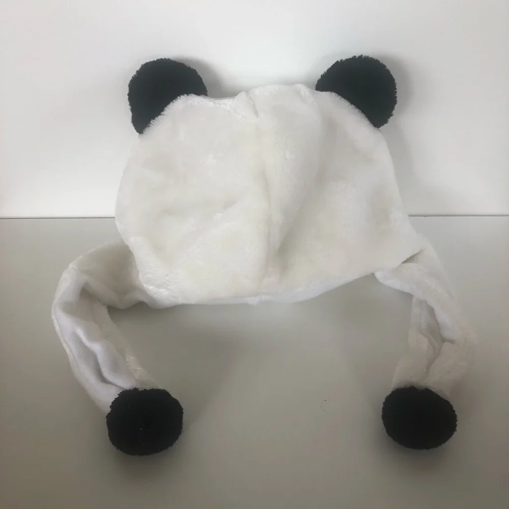 Johnkent Kids Plush Panda Polar Bear Floppy Ear Covered  Hat